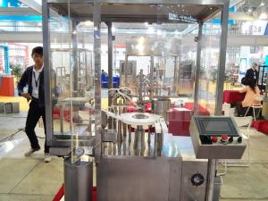 China Pre Filled Syringe Filling Machine For Cosmetic Gel , Syringe Filling Equipment on sale