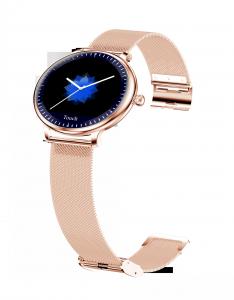  Ladies Round Screen 1.08&quot; Blood Pressure Heart Rate Smart Watch Manufactures