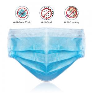  Non Woven Medical Grade Mask Customized Size Provides Protection Against Dust Manufactures
