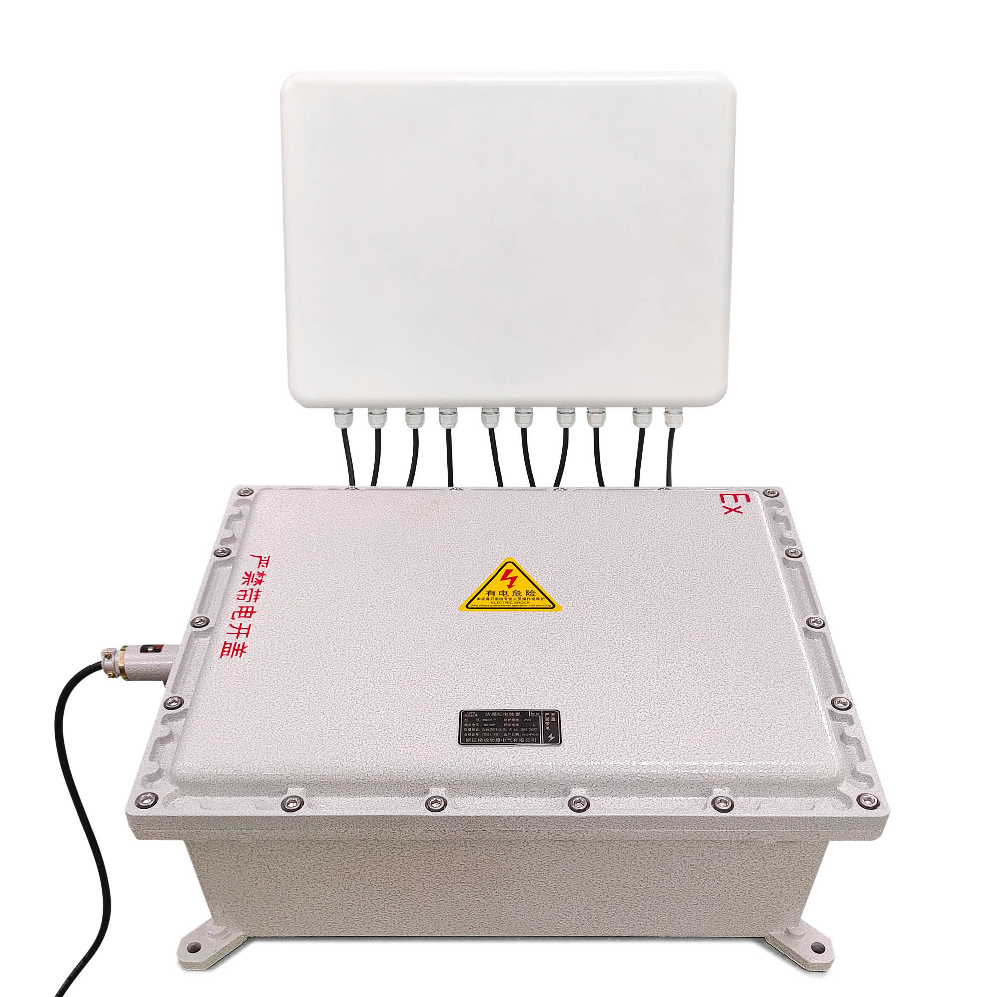 China 10 Bands Explosion-proof High Power Mobile Phone Signals Blocker for Gas Station and Oil Fields on sale