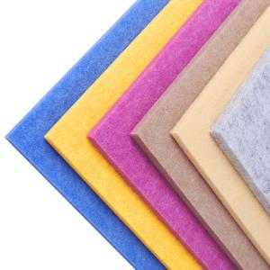  Office Sound Absorbing Fireproof Acoustic Panels Board 12mm PET Acoustic Panels Manufactures