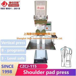 China Vertical Close Commercial suit Press 0.4-0.6MPa Italy made steam valve different kind of fabric commercial laundry press on sale