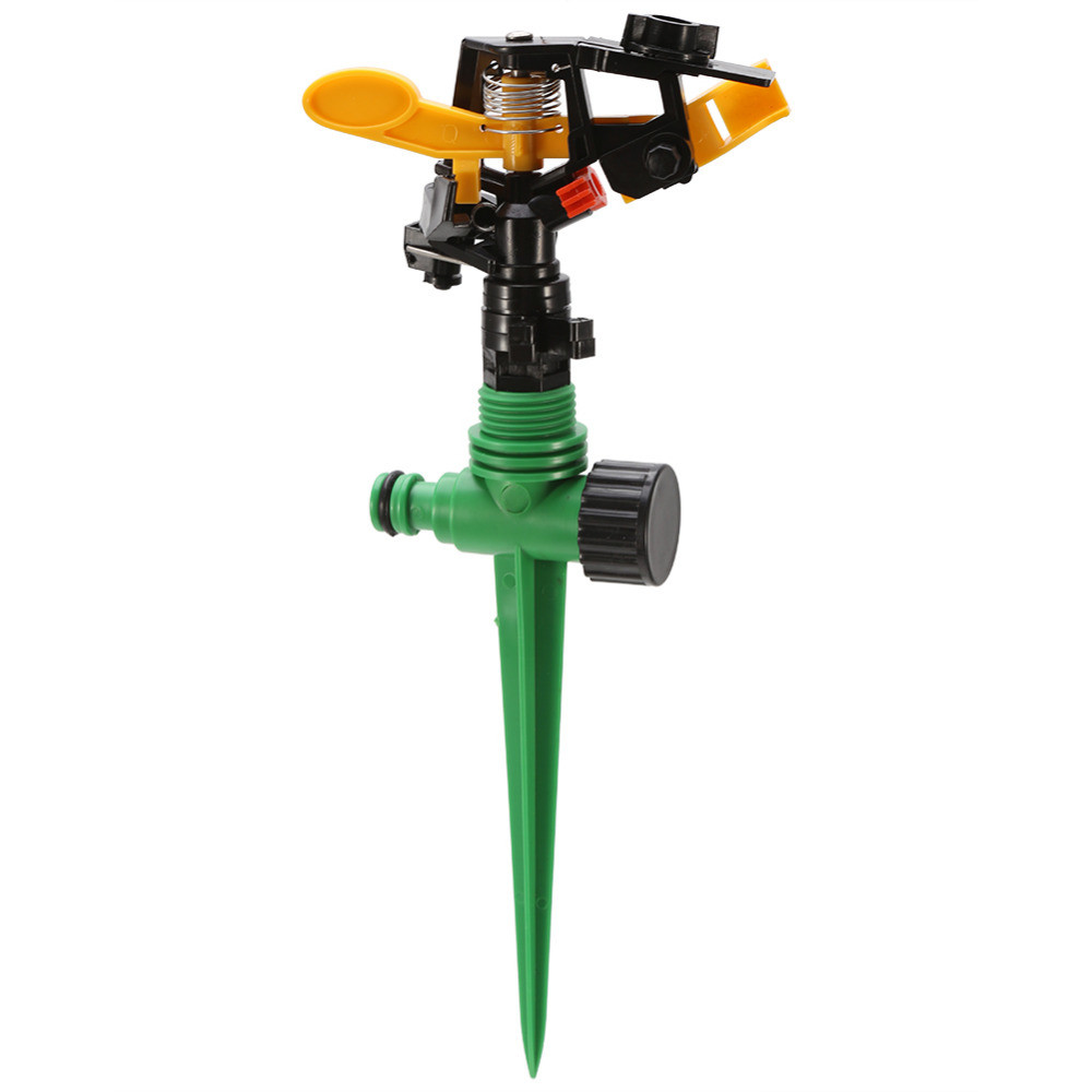 China Underground Plastic Impact Water Sprinkler With Spike IS09000 Certification on sale
