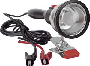 China Portable DC12V 35W Working Light With Halogen Bulb / Two Battery Clips on sale