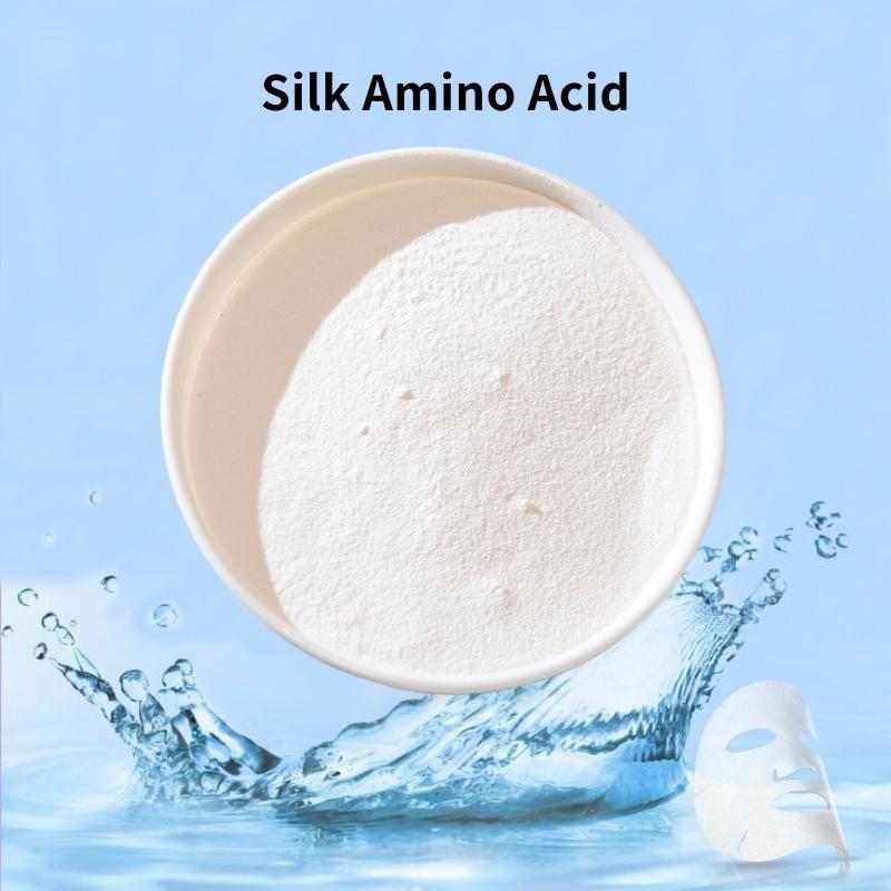  Hydrolyze Silk Amino Acid Raw Material Manufactures