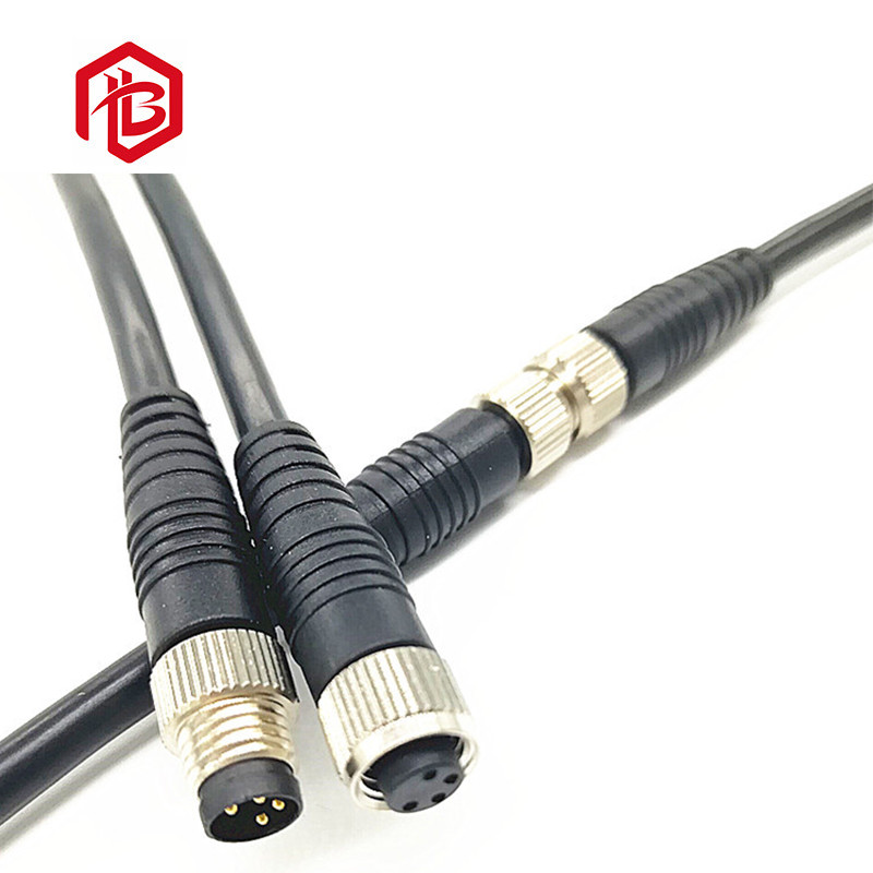  10 Feet 110V 220V 3 Pins M8 Waterproof Data Connector Manufactures