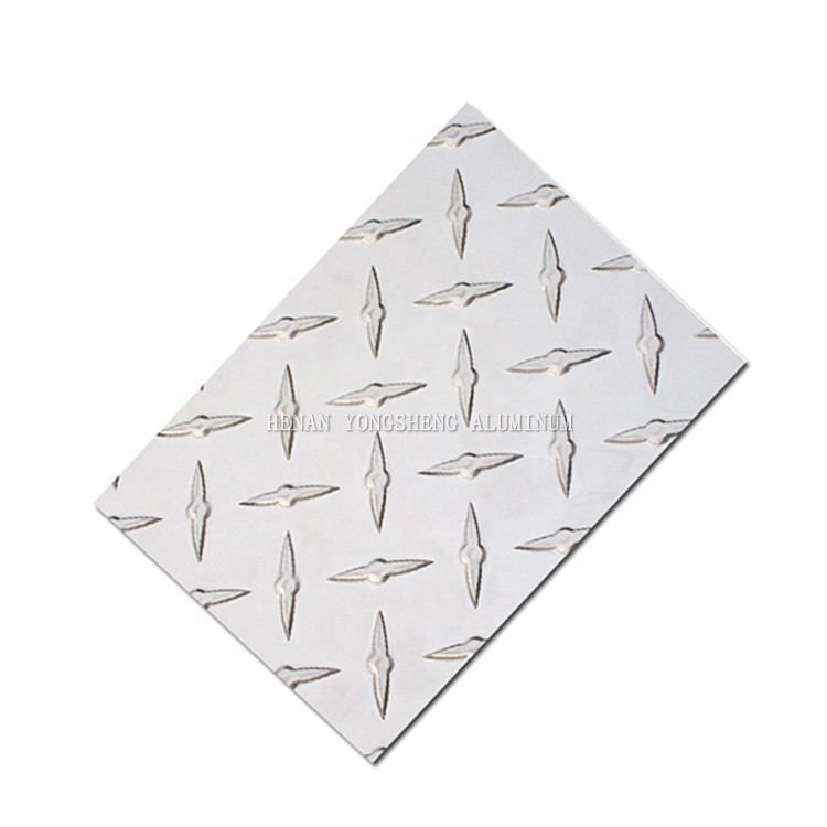 China Checkered Plate Aluminum Sheet Price 1000 3000 5000 Series Aluminum Diamond Plate on sale