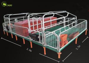  Pig Breeding Equipment Galvanized Pig Limit Pen Elevated Pig Farrowing Crate Manufactures