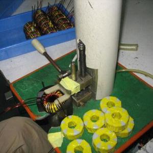 China Hook Type/Semiautomatic Toroid Coil-winding Machine with 25 to 100mm OD Range on sale