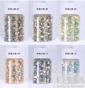  Green Colorful Grow Reflective Holographic Spring Nail Art Powder Glitter Manufactures