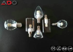  E12 Crystal Led Candle Light Ac110v With Ic Constant Current Led Driver Manufactures