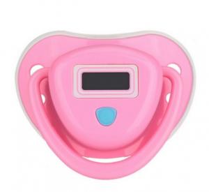 China Digital LCD Display  Pacifier Water-Resistant Newborn Baby Nipple Thermometer on sale