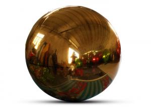  Giant Event Decoration PVC Floating Sphere Mirror Balloon Disco Shiny Inflatable Floating Mirror Ball For Christmas Manufactures