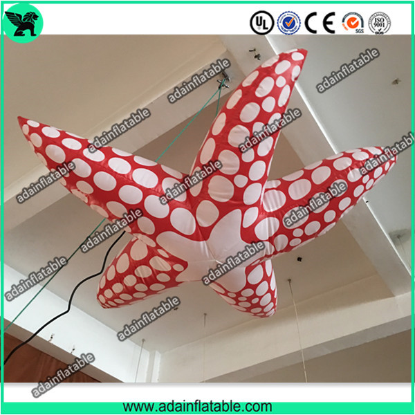  Sea Event Inflatable Animal Giant Inflatable Cartoon Red Inflatable Starfish Manufactures