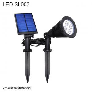  2W IP44 waterproof outdoor solar LED light & Solar led garden light Manufactures