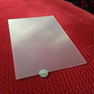  Wholesale Thin Clear PET 100  lpi 3D Lenticular Foil Lens Sheets plastic 3d film matericls for 3d lenticular painting Manufactures