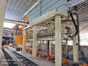  W2570mm 380V Hoist AAC Block Making Machine For Finished Concrete Manufactures