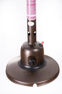  2m Fire Sense Hammer Tone Bronze Commercial Patio Heater , Outdoor Bar Heater 17.0kgs Manufactures