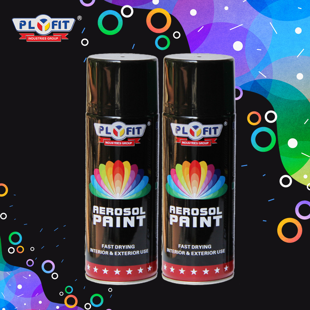  Metal Tinplate Acrylic Resin Spray Paint For Car Wood Plastic Glass Manufactures