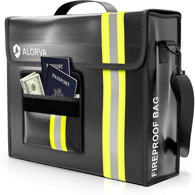 Silver Portable Lipo Fireproof Battery Bag Multifunctional Durable