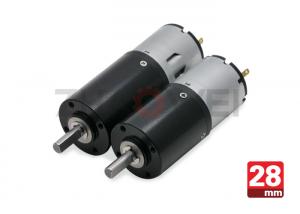 China 28mm 24v dc gear motor , Planetary Reduction Geared Motor With Gear Ratio 864 / 1 on sale