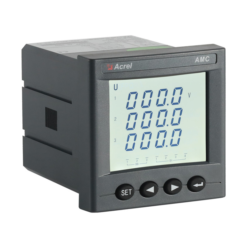 Buy cheap CE AC220V Panel Mounted Energy Meter Programmable Power Meter AMC72L-AV3 from wholesalers