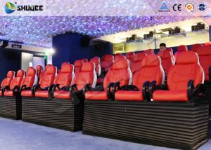  Entertainment Park 12D Cinema XD Theatre With 3 DOF Electric Chairs 180KG Manufactures