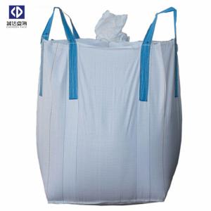 China One Ton FIBC Bulk Bags Polypropylene Bulk Bags 4 Cross Corner Loops on sale