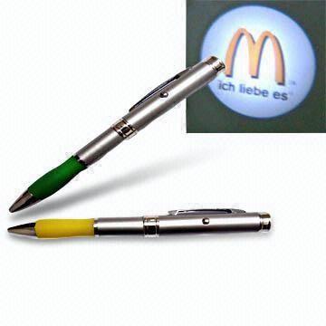  LED Projector Pen with Soft Rubber Barrel Manufactures