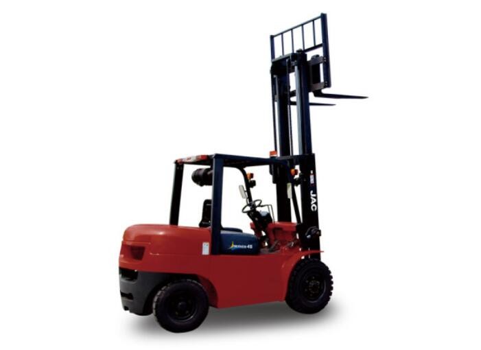 Internal Combustion Diesel Forklift Truck Large Capacity 4.5 Ton High Performanc
