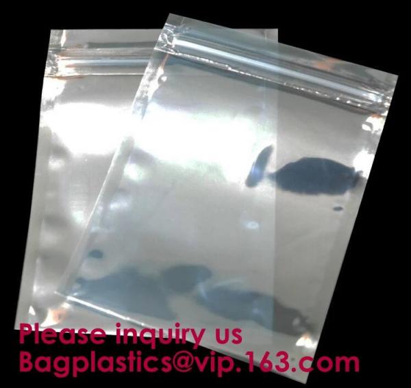 Quality Anti Static Shielding Bags ESD Anti-Static Pack Bag Zip Zipper Lock Top Waterproof Self Seal Antistatic Bags for sale