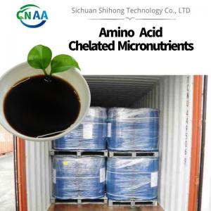  Organic Amino Acid Chelated Trace Elements CuFeZnMnB Amino Acid Foliar Fertilizer Manufactures