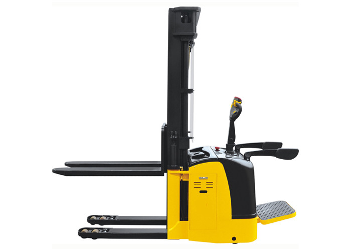 China Double Design Electric Pallet Truck Stacker With Initial Lift High Performance on sale