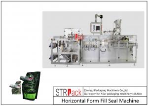 China Linear Servo Horizontal Form Fill Seal Machine , Stand Up Pouch Packing Machine on sale