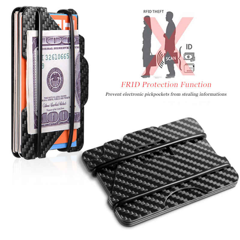 China Real Carbon Fiber Wallet/Billfold/Money Clip in Stock on sale