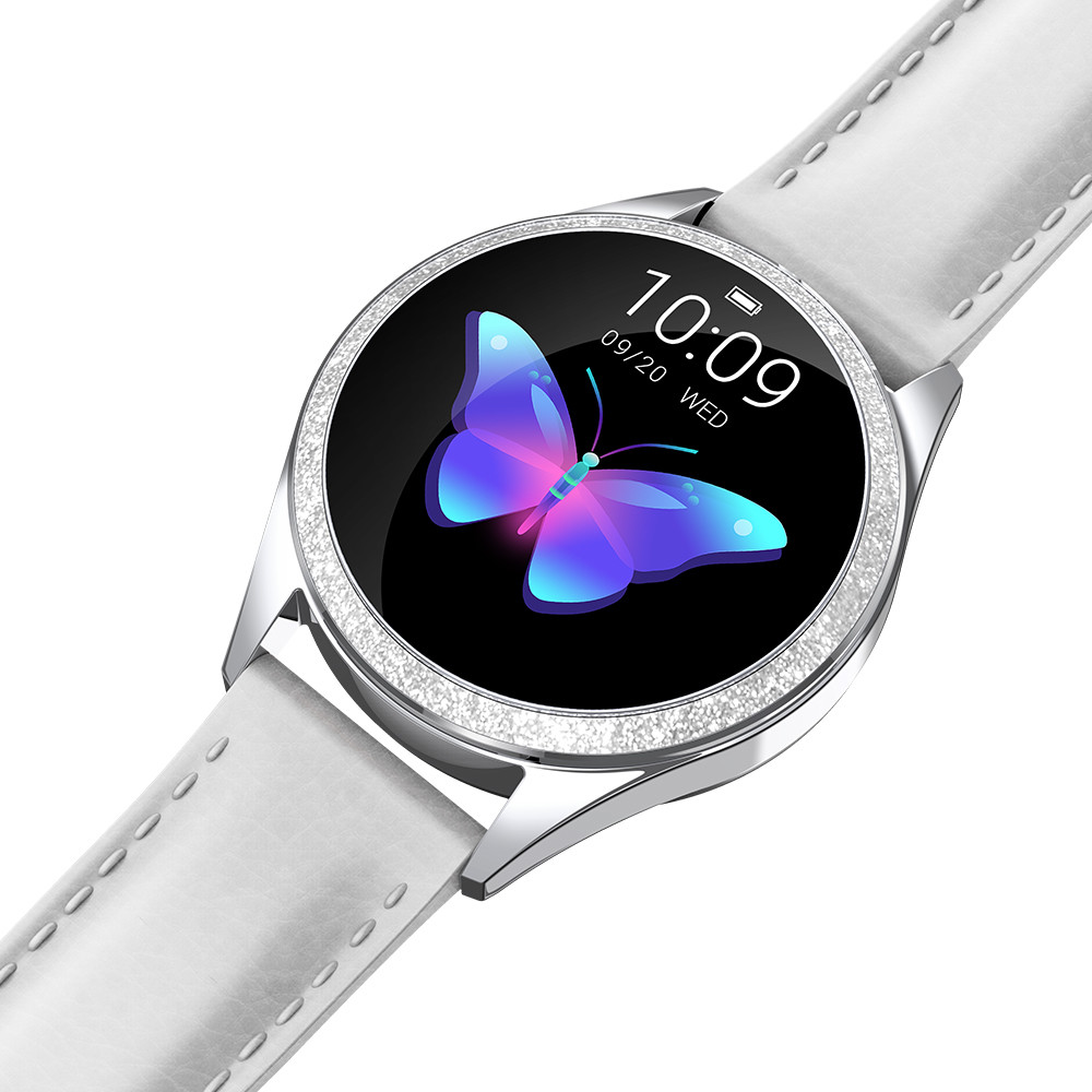  1.04 Inch Colorful Touch Screen 120mAh Female Smart Watch Manufactures