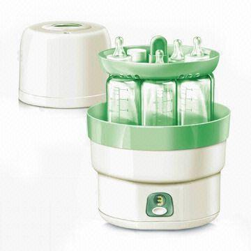 China Bottle/Steam Sterilizer with LCD Display, Plastic Clamp for Parents to Handle Bottle on sale
