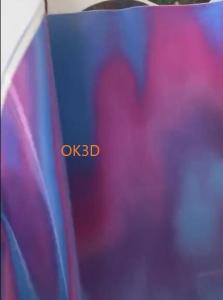  OK3D supplier soft tpu material flip lenticular printing 3d lenticular fabrics/textiles/clothing Manufactures