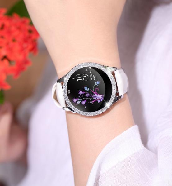 Zinc Alloy Shell HRS3300 Ladies Bluetooth Smart Watch
