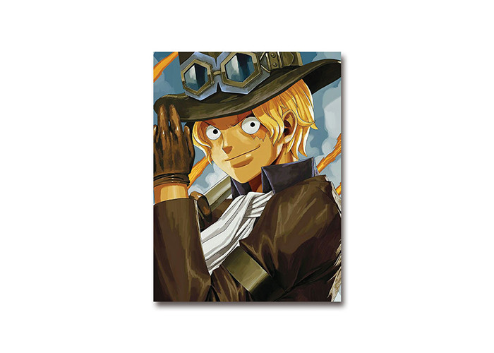  One Piece Luffy Flip Anime Lenticular Poster Triple Transitions For Restaurant Manufactures