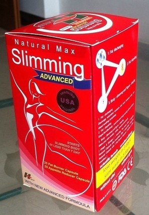 China Red Natural Max Slimming Advanced Capsule on sale