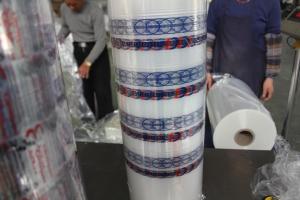  High Performance  Polyolefin Shrink Wrap Film , Shrink Wrap Plastic Rolls Manufactures