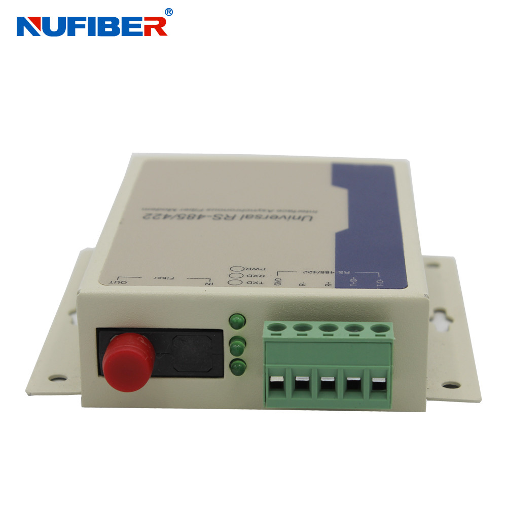  RS485 Rs422 To Fiber Converter SM Bidi 20km Support 5V DC power input Manufactures