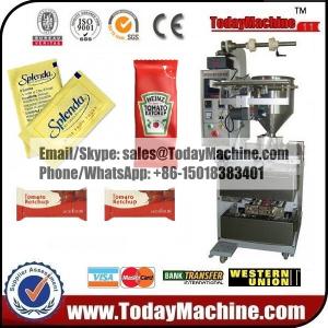 China Fully automatic FFS tomato ketchup small sachet/pouch packing machine on sale