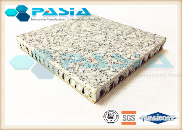 25mm Thickness Honeycomb Granite Panels , Thin Granite Panels 600*600mm2