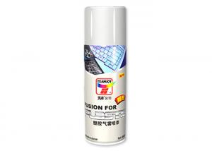 China Aerosol Fusion White Acrylic Spray Paint Liquid Coating 400ml Fast Dry For ABS Plastic on sale