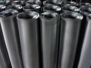 China flattened expanded metal/ spray paint expanded metal mesh on sale