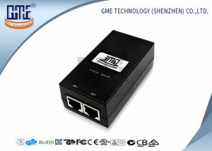  12v 800MA POE Power Adapter Black Ethernet Power Adaptor 47Hz - 63Hz Manufactures