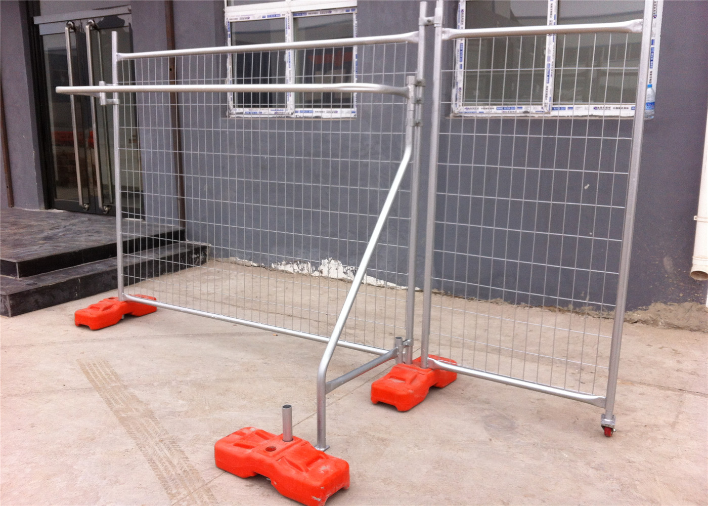  Temporary Fencing Panels OD 40mm tube wall thick 1.50mm mesh 60mm*150mm diameter 4.00mm Manufactures