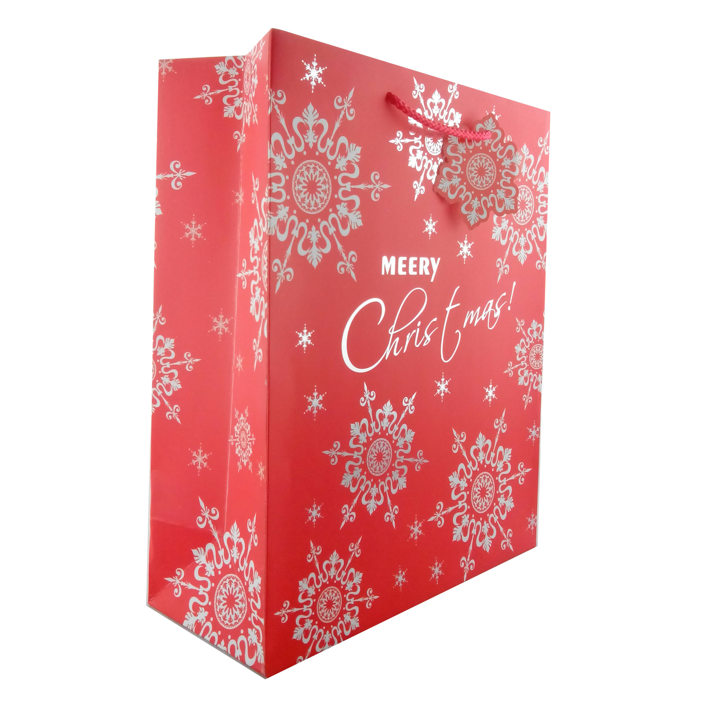  Luxury Christmas Gift Paper Bags with Flower Patterns differnt colors Manufactures